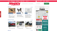 Desktop Screenshot of houmaweekly.com